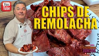 Como hacer CHIPS DE REMOLACHA muy fácil  Gustavo Osorio ✅💯 [upl. by Assilanna724]