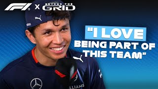 Alex Albon Thriving With Williams  Beyond the Grid 2024 [upl. by Netsreik971]