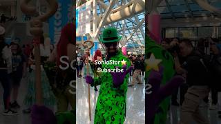 The Riddler Cosplay At LA Comic Con lacomiccon theriddler short cosplay2024 [upl. by Foushee]