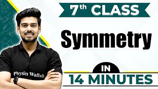 Symmetry  Cheat Sheet Series For Class 7th [upl. by Inaflahk]