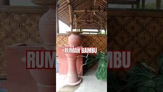 RUMAH BAMBU rumahbambu fyp [upl. by Hentrich36]