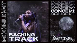 Ariana Grande  Moonlight Backtrack Karaoke Sweetener World Tour Concept [upl. by Izaak295]