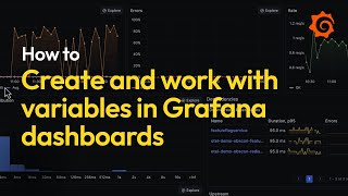 How to Create and Work with Variables  Grafana [upl. by Ylluz263]