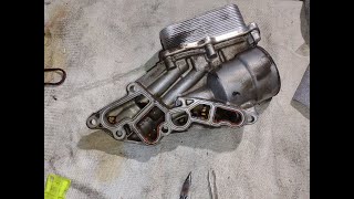 2011 Mercedes GLK 350 X204 M272 Oil Filter  Cooler Housing Gasket Replacement  Comprehensive Video [upl. by Enamrej]