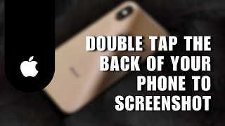 Double Tap The Back Of Your Phone To Screenshoot Your Screen By Watching This Video [upl. by Eniamraj]