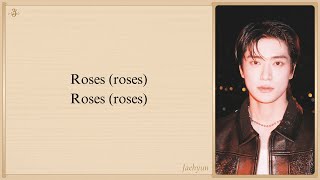 JAEHYUN Roses Lyrics [upl. by Wanonah885]