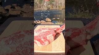 Tomahawk steak 🥩 Lamb chops and Fishing [upl. by Orin]