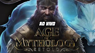 AGE OF MYTHOLOGY RETOLD GAMEPLAY AO VIVO DO CLOSED BETA [upl. by Gutow]