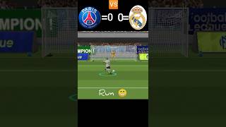 Real madrid vs Paris saint Germain😎🤡 football penalty shootout match [upl. by Chi]