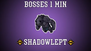 🧙‍♂️BOSSES 1 MIN🧙‍♂️ SHADOWPELT shorts [upl. by Ennairam947]