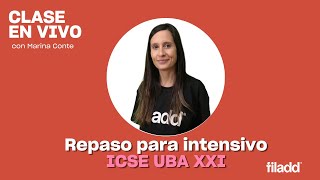 Repaso para el parcial integrador  Intensivo Verano ICSE UBA XXI  Filadd [upl. by Atthia151]