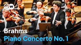 Brahms Piano Concerto No 1  Daniel Barenboim Gustavo Dudamel amp the Staatskapelle Berlin [upl. by Hares74]