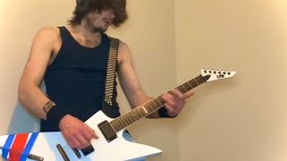 THE FOUR HORSEMEN  METALLICA Rough Guitar Cover [upl. by Enneles]