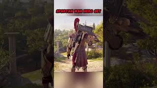 Spartan War Hero Set 🔥 gaming assasinscreeds games gameplay short [upl. by Cita]