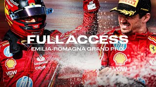 SF Full Access  2024 EmiliaRomagna Grand Prix  A podium at home [upl. by Enomed92]