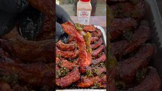 The best cowboy candy ribs with pappys new choice rub [upl. by Ellissa]