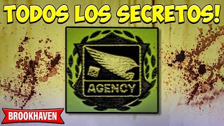 TODOS LOS LUGARES SECRETOS DE LA AGENCY en BROOKHAVEN 🤫🏡  Roblox YoSoyLoki [upl. by Kcirted]