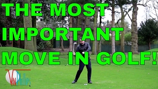 HOW TO START THE DOWNSWING IN GOLF [upl. by Hillhouse468]