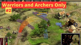 Warriors and Archers Only  Egypt Very Hard  Cossacks 2 Battle for Europe  Part 2 [upl. by Durrett33]