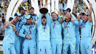 England triumph over New Zealand in Cricket World Cup [upl. by Akinar]