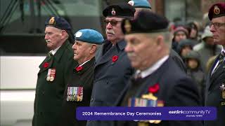 PEI Remembrance Day Service 2024 [upl. by Ardnaxila228]