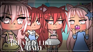 ✨•Treated like a baby•✨ Gacha Life Mini Movie  Glmm [upl. by Chesney]