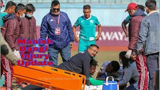 Manish Dangi  injury update  MFC Vs CYC [upl. by Norrek729]