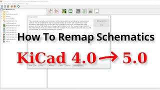 KiCad 50  Migrating Schematics from KiCad 40 to KiCad 50 [upl. by Tobiah]