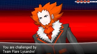 Pokémon X amp Y Team Flare Boss Lysandre Battle Theme [upl. by Ashwin154]