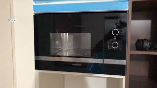 Siemens bf550lmr006 microwave oven [upl. by Eldwen]