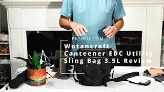 Wotancraft Canteener EDC Utility Sling Bag Review [upl. by Ingraham904]