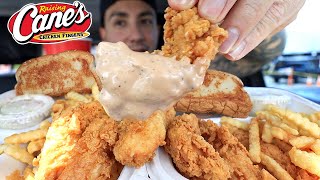 MUKBANG EATING RAISING CANES CHICKEN TENDERS amp FRIES WITH WINGSTOP CHEESE REAL EATING SOUNDS ASMR [upl. by Ysle126]