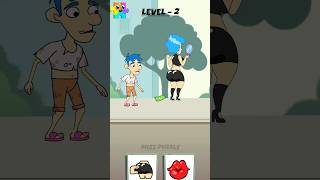 Save The Hobo Funny Choices Level2 Full Gameplay Walkthrough shorts gaming gameplay [upl. by Hahnke695]