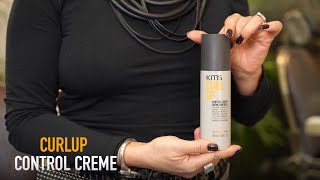 Perfect Products for Defined Texturized Curls  KMS CURLUP Control Creme and HAIRPLAY Dry Wax [upl. by Dinah]