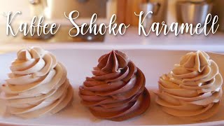 🔥Mascarpone Buttercreme Schokolade Kaffee Karamell [upl. by Allenrad]