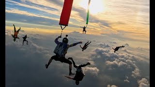 40 Skydives 6 Days 1 Video Skydive Chicago Summerfest 2023 [upl. by Ellekim]