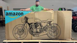 I Bought the CHEAPEST Cafe Racer Motorcycle on Amazon New [upl. by Worlock]