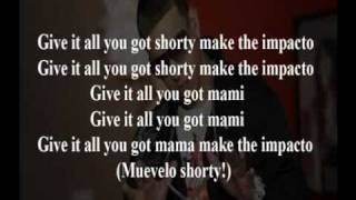 daddy yankee impacto lyrics [upl. by Cyb]