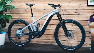 Giant Reign E First Look at The Big Hitting Enduro Ebike [upl. by Eirallih38]