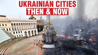 Ukrainian cities Before amp after the war  Kyiv Bucha Mariupol amp others  WION Originals [upl. by Hewitt]