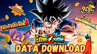 ¡FECHA del EZA del UI LR STR DATA DOWNLOAD de la COUNTDOWN CAMPAIGN 9TH ANIVERSARIO  Dokkan Battle [upl. by Einotna]