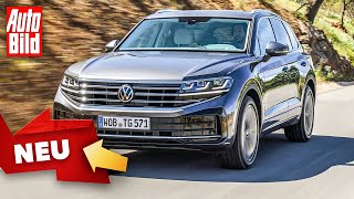 VW Touareg 2023  So edel wird das große SUV von VW  Vorstellung [upl. by Cogn]