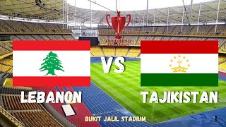 🔴LIVE REACTION LEBANON VS TAJIKISTAN  PESTABOLA MERDEKA 2024  WATCHALONG COMMENTARY [upl. by Lenna]