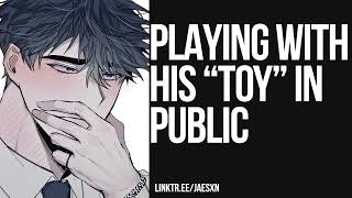 Spicy Controlling Your Boyfriends Toy In Public Sub ASMR [upl. by Ijneb]