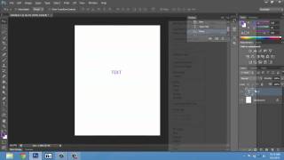 How to Rasterize Type in Photoshop 7  Adobe Photoshop Tips [upl. by Hetty]