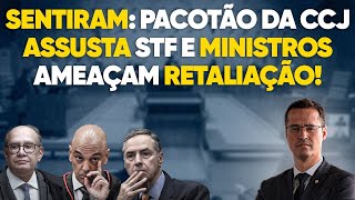 Urgente Ministros do STF se desesperam com pacotão da CCJ e ameaçam se vingar de deputados [upl. by Bellew]