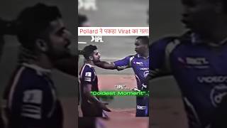 Pollard got angry on Virat 🤬viratkohli ipl iplfights [upl. by Nalid]