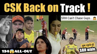 CSK ने चुप करवा दिया Cummins को 🔥 SRH करेगी Strong Comeback 💪 Deshpande took 4 wickets  CSK Vs SRH [upl. by Lihka158]