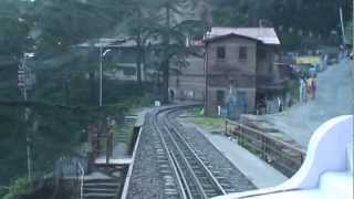 Rail Motor Shimla to Kalka [upl. by Tremann]