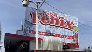 Tacos Fenix Rico Comida de Ensenada Baja California [upl. by Quartana44]